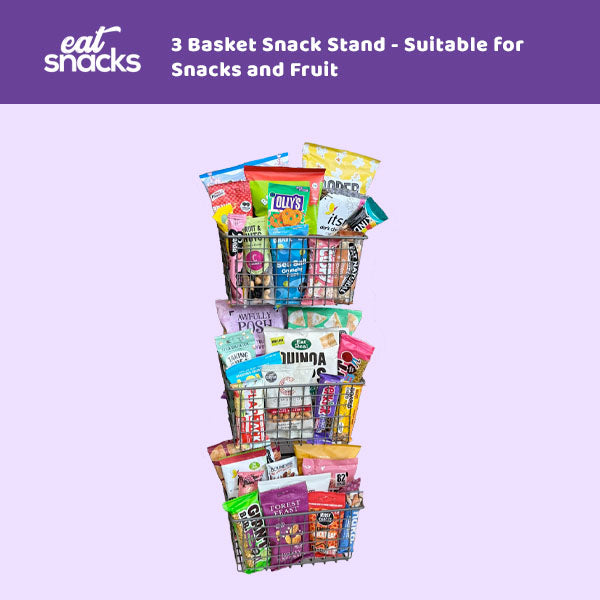 3 Basket Snack Stand