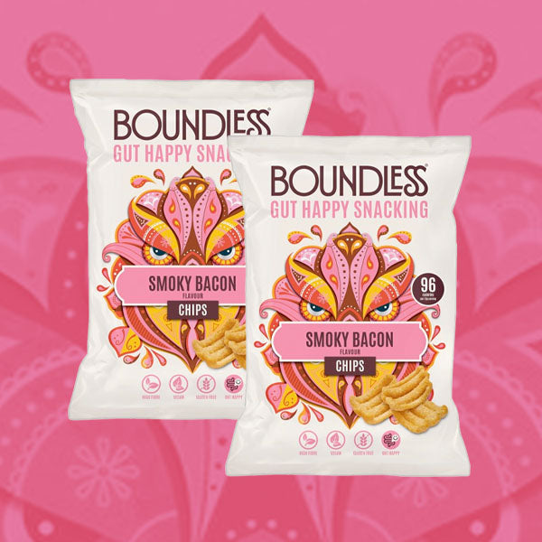 Boundless Smoky Bacon Chips 24 x 32g