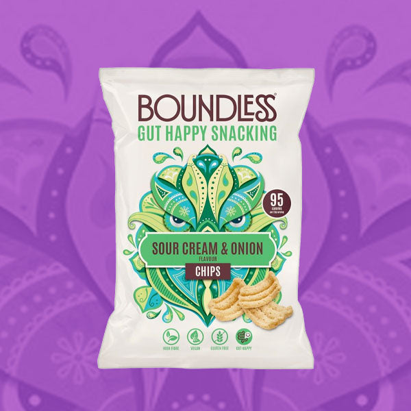 Boundless Sour Cream & Onion Chips 24 x 32g