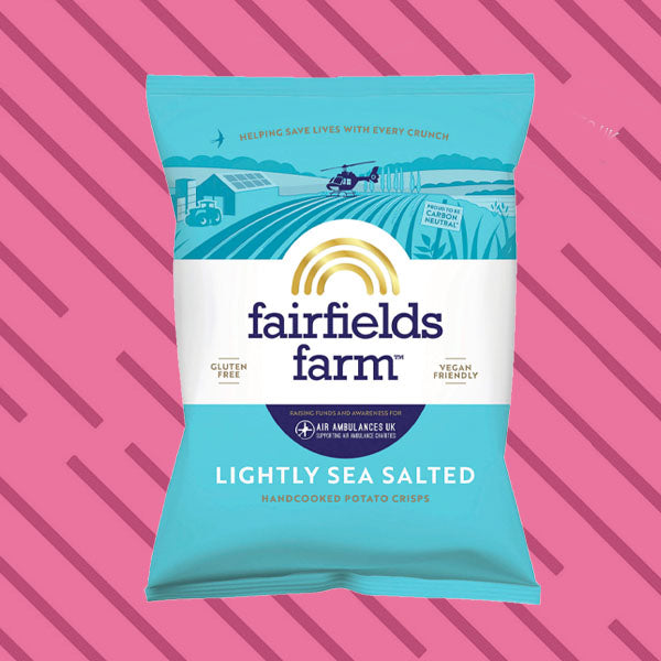 Lightly Sea Salted Crisps by Fairfields 36 X 40g
