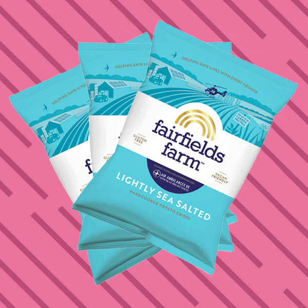 Lightly Sea Salted Crisps by Fairfields 36 X 40g