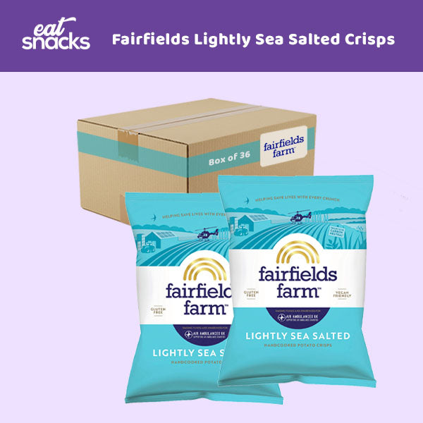 Lightly Sea Salted Crisps by Fairfields 36 X 40g