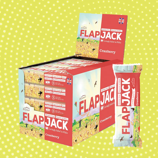Brynmor Flapjack Cranberry Flapjack 20 x 80g