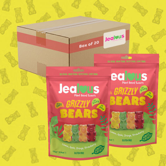 Plant-Based Grizzly Bears By Jealous 20 x 24g
