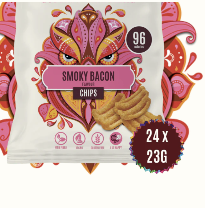 Boundless Smoky Bacon Chips 24 x 32g