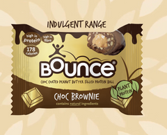 Bounce Choc Brownie Wholesale Snack Boxes 12 x 35g
