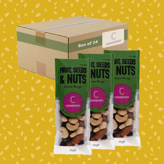Single Snack Shots Fruit, Nuts and Seeds 24 x 40g