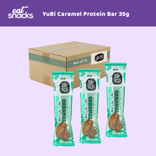 YuBi Caramel Protein Bar 35g 0000458
