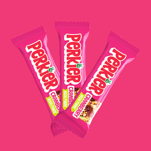 Perkier - Cranberry Bars 18 x 25g