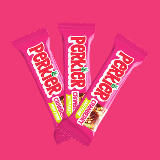 Perkier - Cranberry Bars 18 x 25g