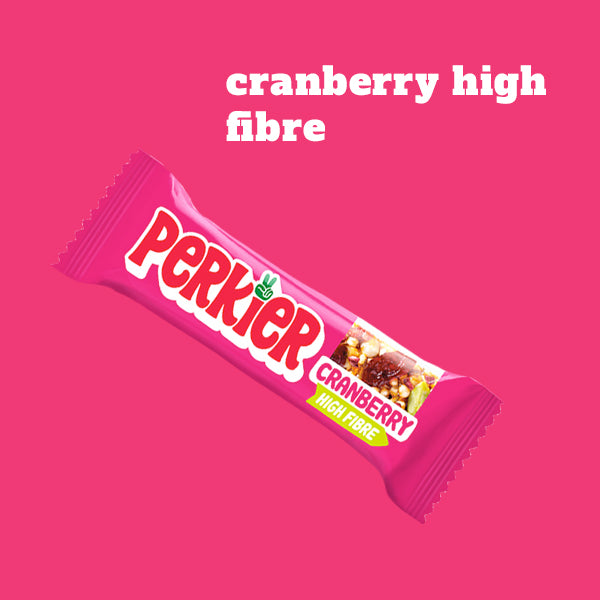 Perkier - Cranberry Bars 18 x 25g
