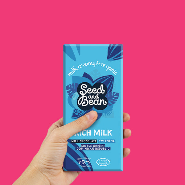 Seed & Bean – Rich Milk X 10 Bars