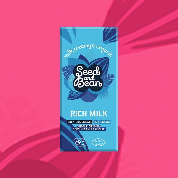Seed & Bean – Rich Milk X 10 Bars