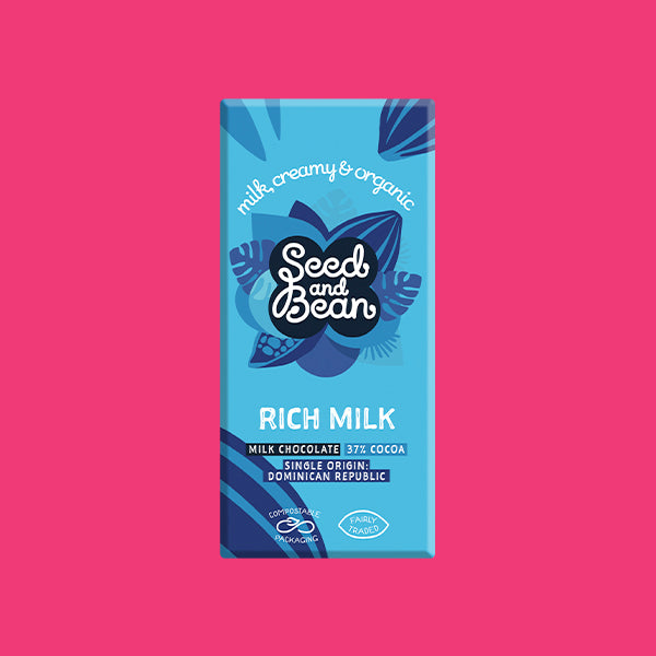Seed & Bean – Rich Milk X 10 Bars