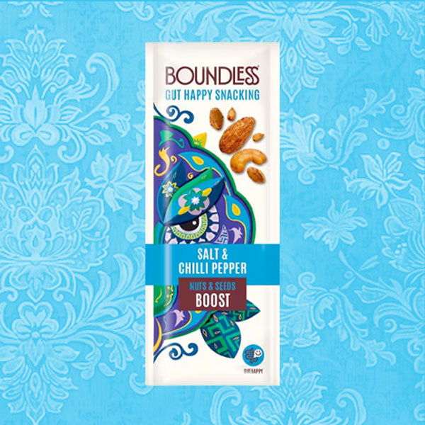 Boundless Salt & Chilli Pepper Nuts & Seeds 16 x 25g