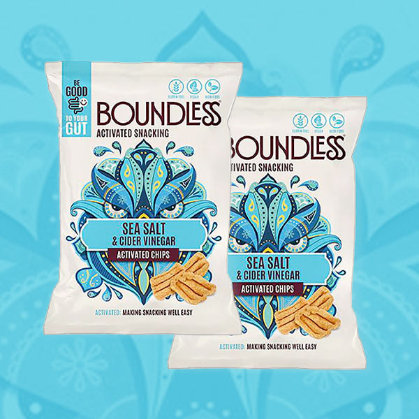 Boundless Sea Salt & Cider Vinegar Chips 24 x 32g