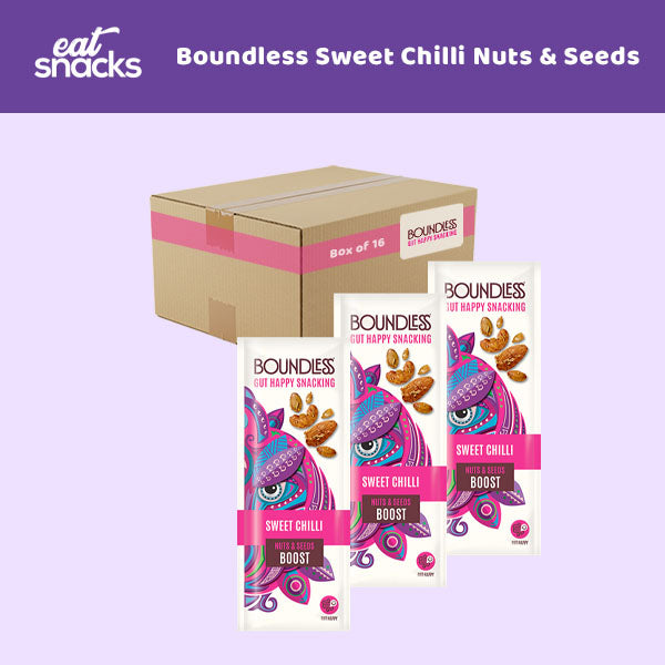 Boundless Sweet Chilli Nuts & Seeds 16 x 25g