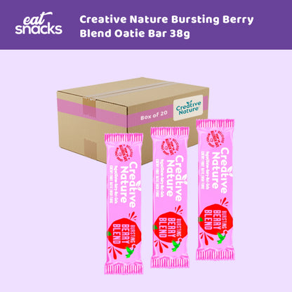 Creative Nature Bursting Berry Blend Oatie Bar 38g 0000463
