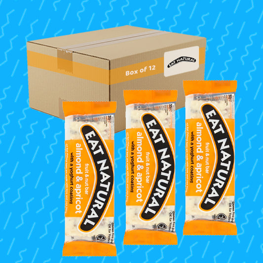 Eat Natural Almond & Apricot with a Yoghurt Coating Bar 40g 0000468