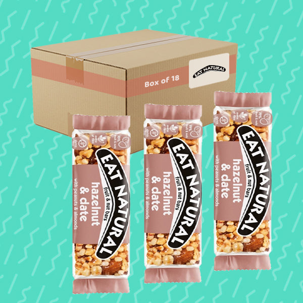 Eat Natural Hazelnut & Date with Peanuts & Almonds Bar 40g 0000466