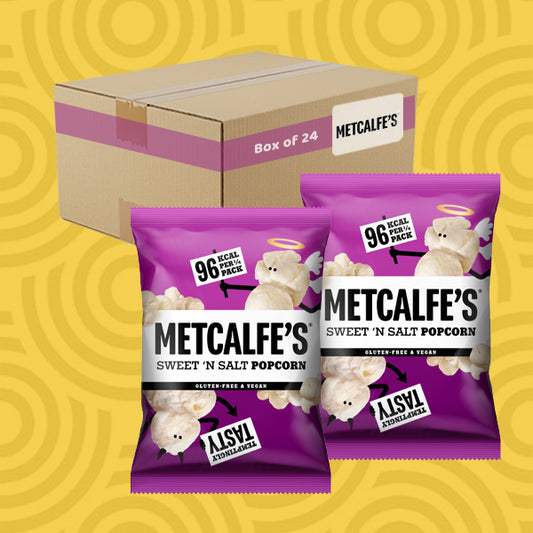 Metcalfe's Skinny Popcorn Sweet 'n Salt 20g 0000438