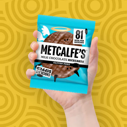 Metcalfe's Milk Chocolate Ricecakes 12 x 34g