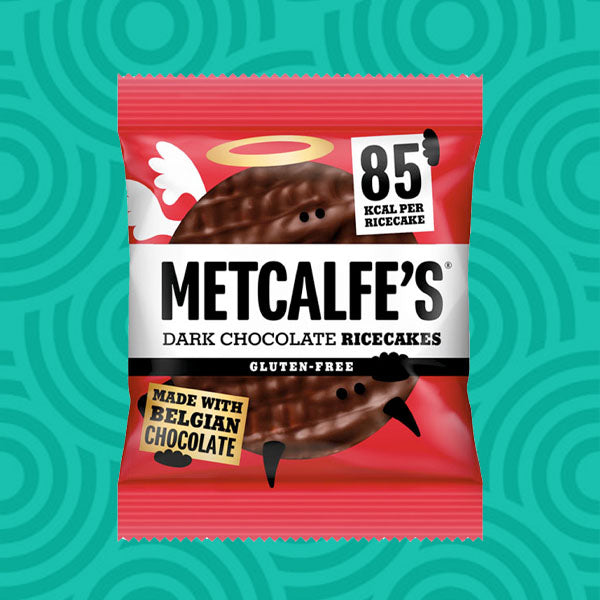 Metcalfe's Chocolate Rice Cakes Dark Chocolate 12 x 34g