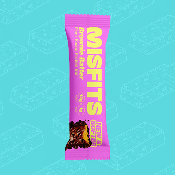 Misfits Brownie Batter Protein Bar 50g 0000453