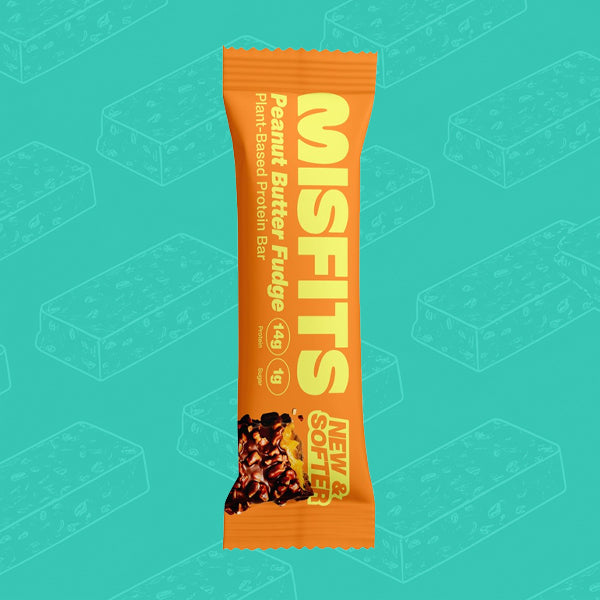 Misfits Peanut Butter Fudge Protein Bar 50g 0000455