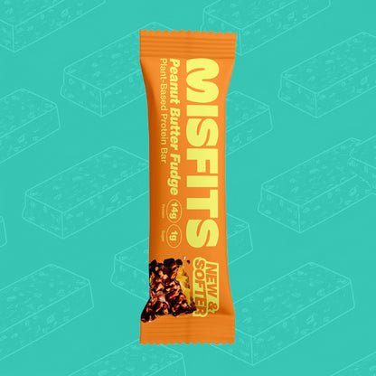 Misfits Peanut Butter Fudge Protein Bar 50g 0000455