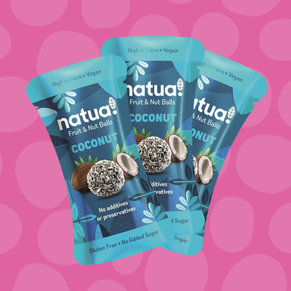 Natua! Fruit & Nut Balls Coconut 28g 0000406