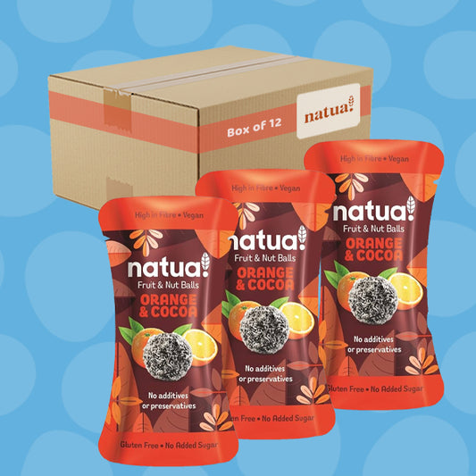 Natua! Fruit & Nut Balls Orange & Cocoa 28g 0000405