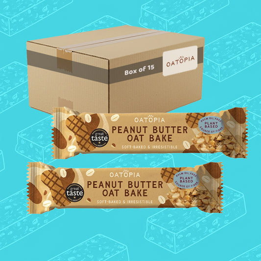 Oatopia Peanut Butter Oat Bake Bar 60g 0000441