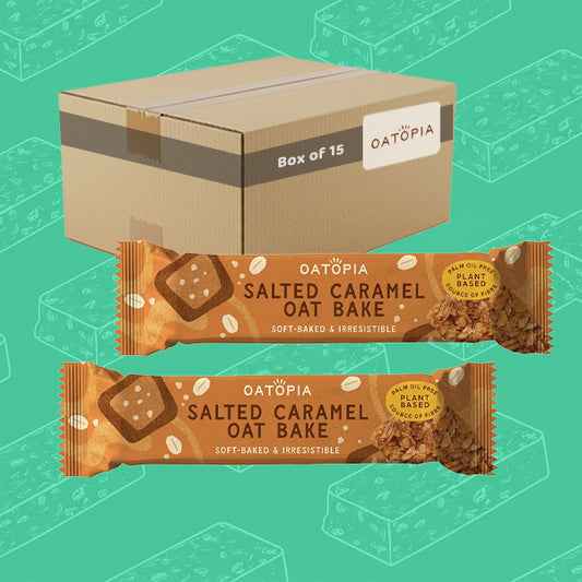 Oatopia Salted Caramel Oat Bake Bar 60g 0000440