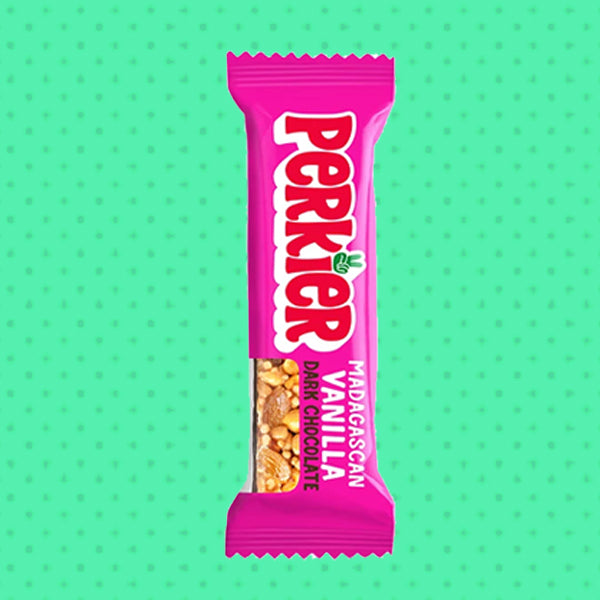 Perkier Madagascan Vanilla & Dark Chocolate Bar 37g 0000471