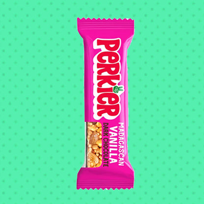 Perkier Madagascan Vanilla & Dark Chocolate Bar 37g 0000471
