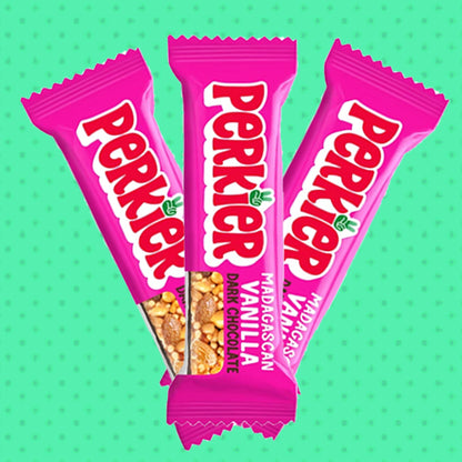 Perkier Madagascan Vanilla & Dark Chocolate Bar 37g 0000471