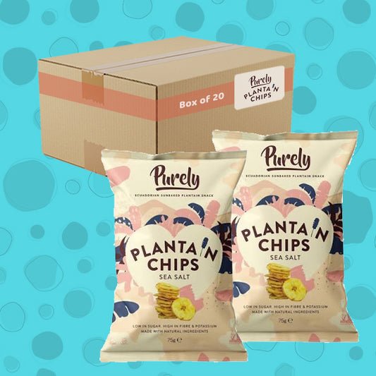 Purely Plantain Chips Sea Salt 28g 0000421