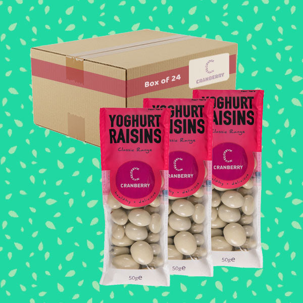 Single Snack Shots Yoghurt Raisins for the Office 24 x 50g