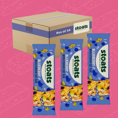 Stoats Blueberry & Honey Porridge Oat Bar 42g 0000449
