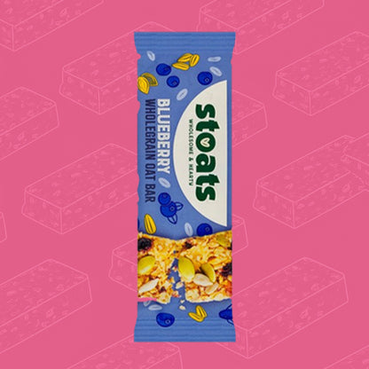 Stoats Blueberry & Honey Porridge Oat Bar 42g 0000449