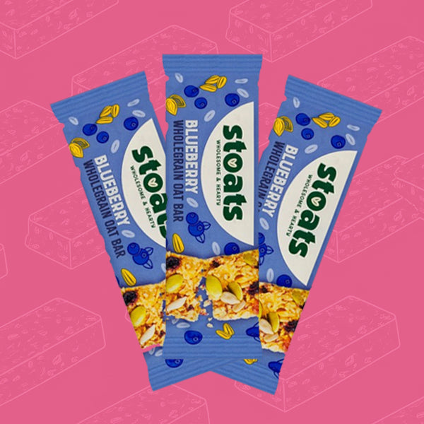 Stoats Blueberry & Honey Porridge Oat Bar 42g 0000449