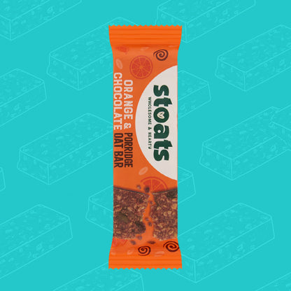 Stoats Orange & Chocolate Porridge Oat Bar 42g 0000446