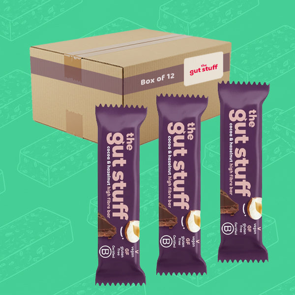 The Gut Stuff High Fibre Bar Cocoa & Hazelnut 35g 0000459