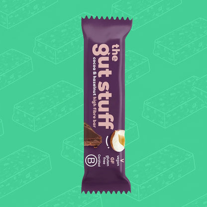 The Gut Stuff High Fibre Bar Cocoa & Hazelnut 35g 0000459