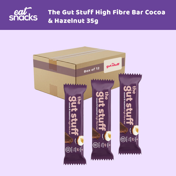 The Gut Stuff High Fibre Bar Cocoa & Hazelnut 35g 0000459