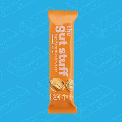 The Gut Stuff High Fibre Bar Peanut Butter 35g 0000459