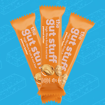 The Gut Stuff High Fibre Bar Peanut Butter 35g 0000459