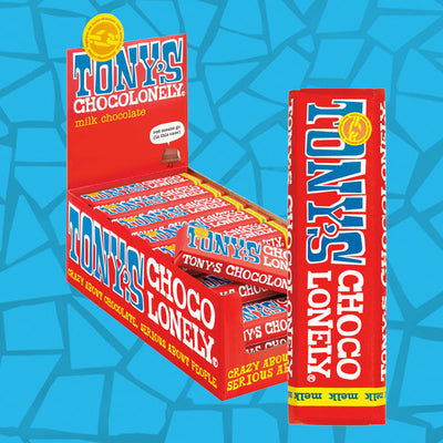 Tony's Chocolonely Milk Chocolate Bar 50g 0000371