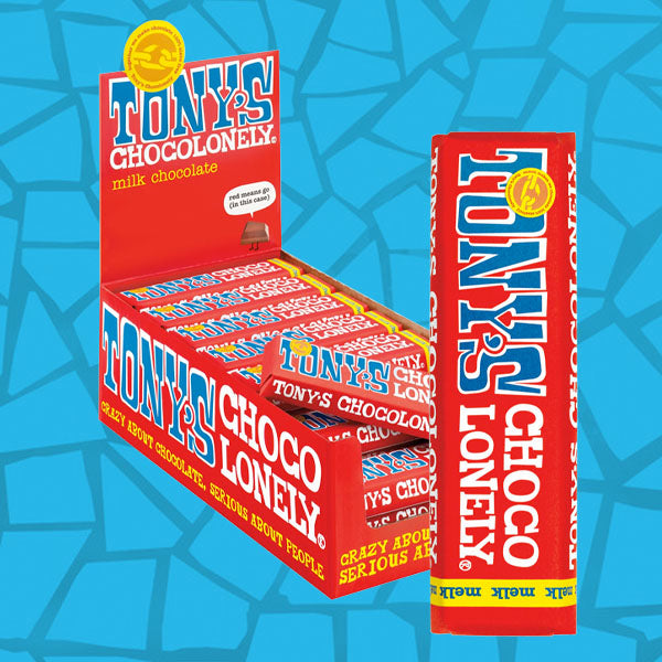 Tony's Chocolonely Milk Chocolate Bar 50g 0000371